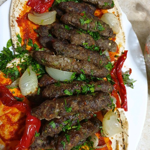 كباب مشوي بالفرن