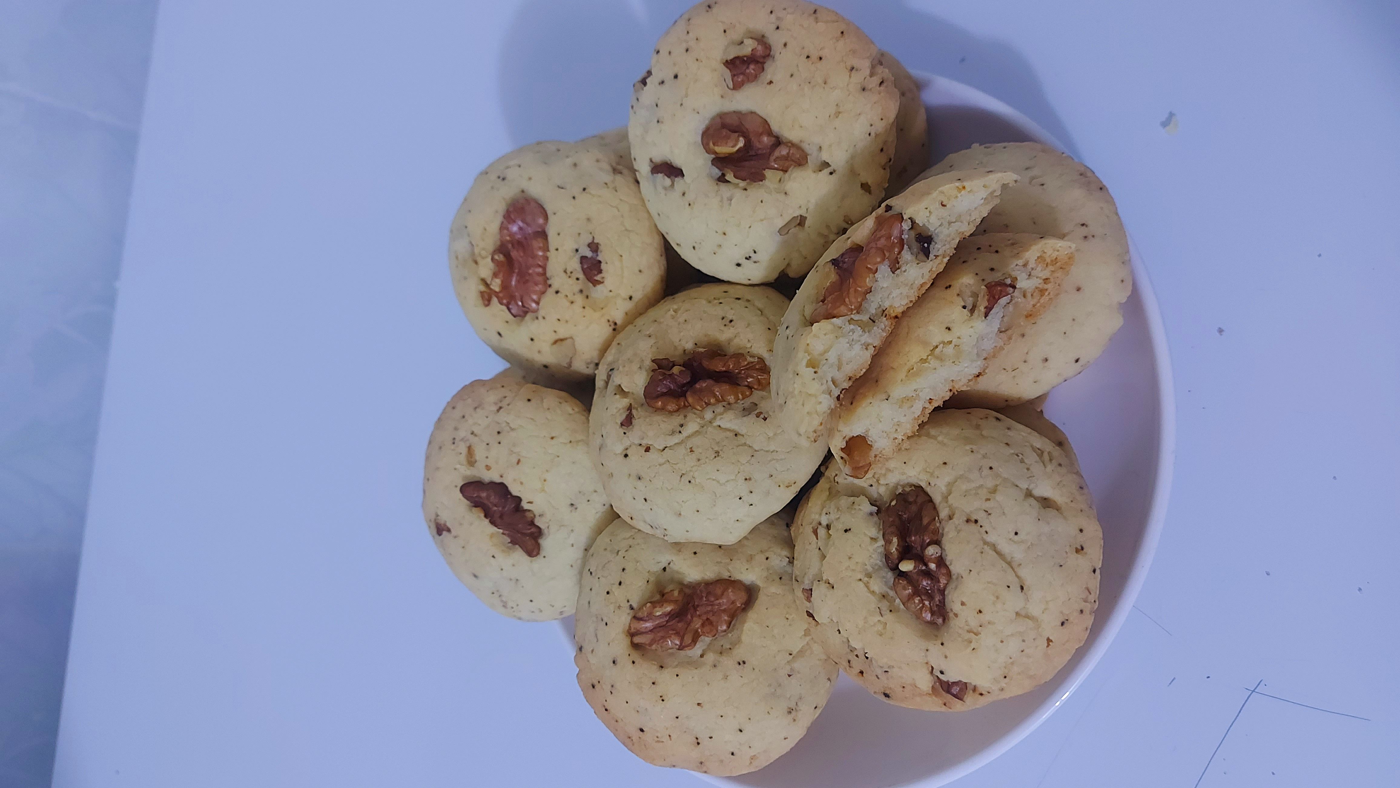 بسكويت بالجوز