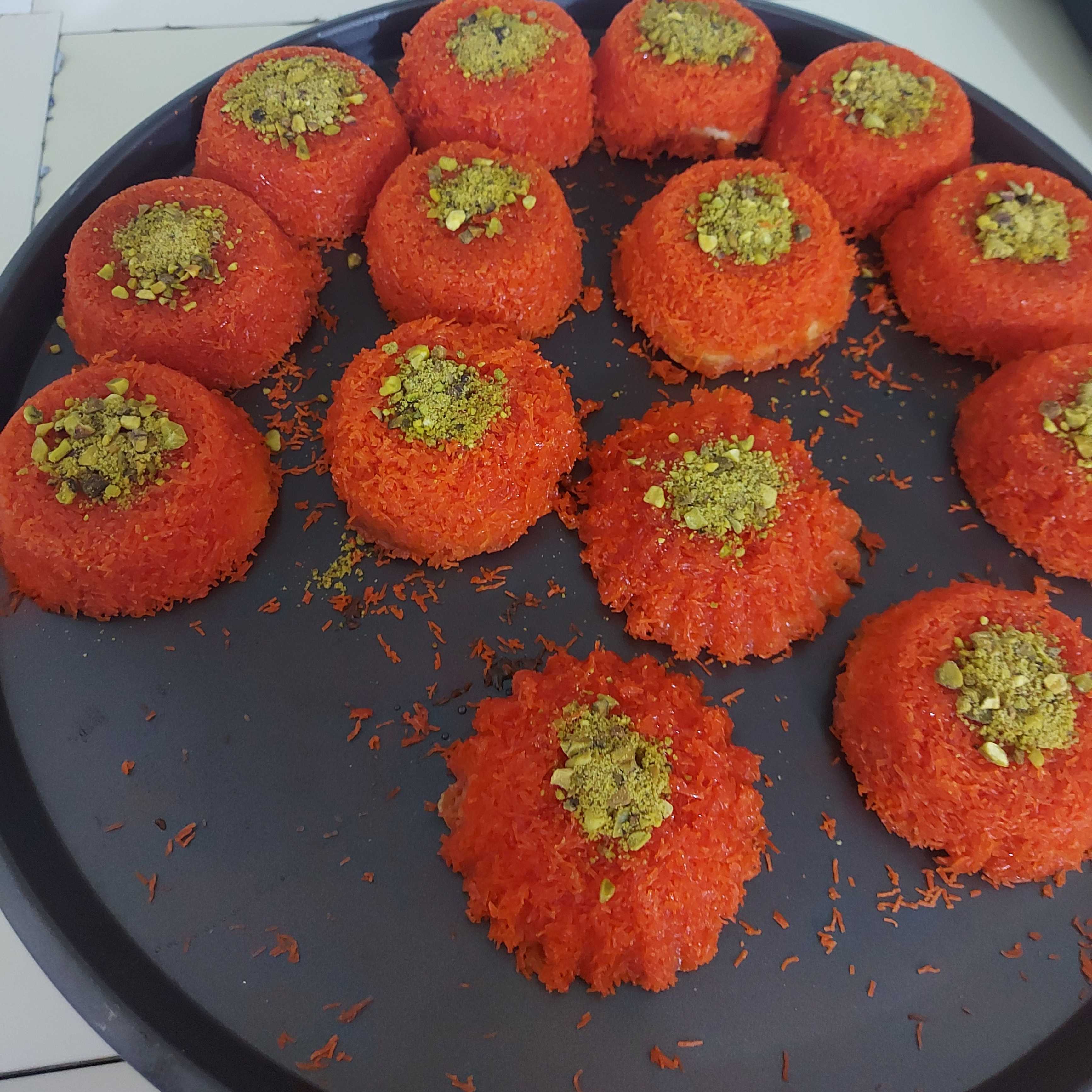 كنافه بالقشطه
