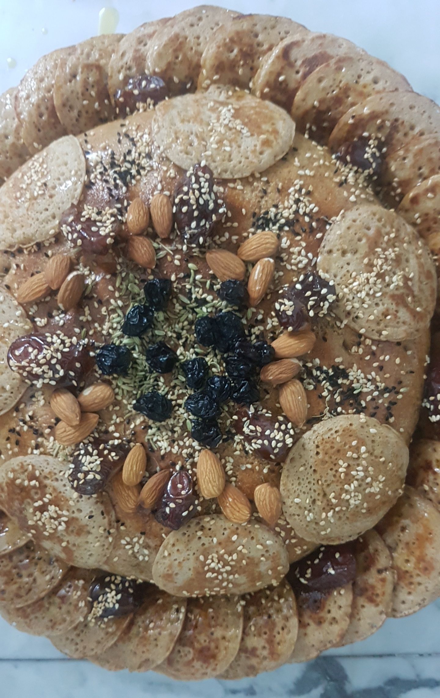 خبزه بالسمن والعسل