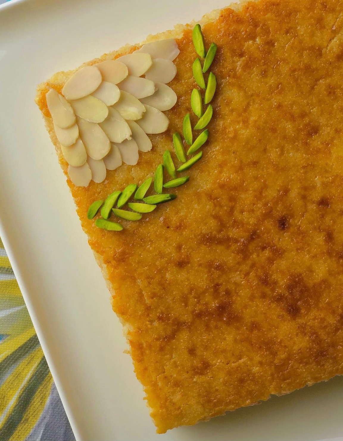 بسبوسه بالقشطه
