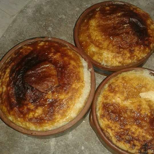 طاجن أرز معمر لحمه