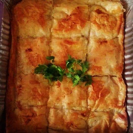 صنيه جلاش باللحمه