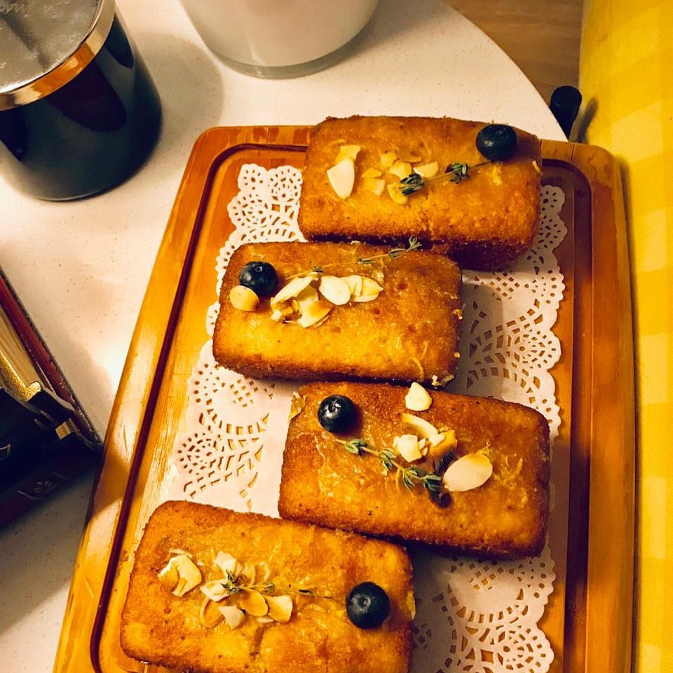 تصوير الزبونة وبالعافية ❤️ #كيكة_ليمون #lemon_cake