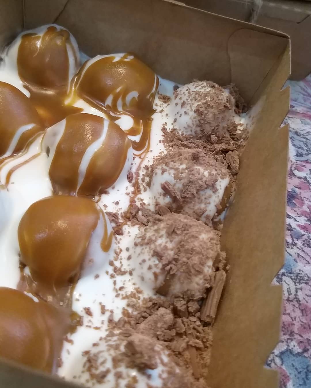 نفذت البوكسات الحلا البارد♥️♥️