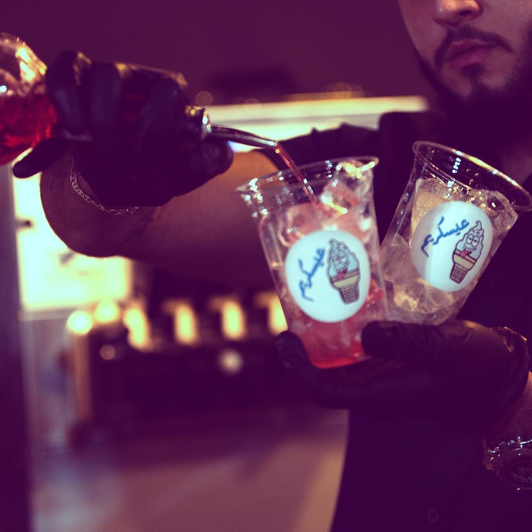 3escream Cold drinks #عيسكريم #عيسكريم_مره_اليم
