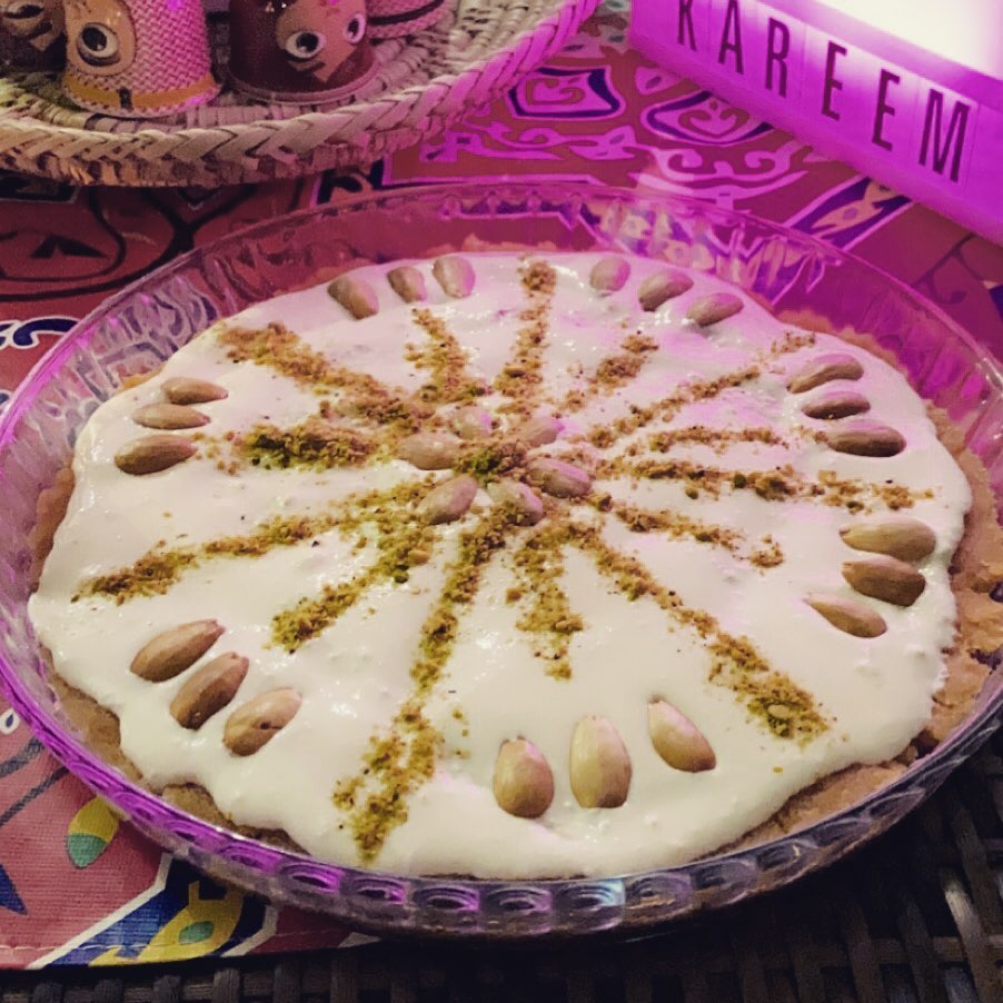 مفروكه بالقشطه #حلويات_شرقية #حلويات_رمضان #حلويات #مفروكه #رمضان