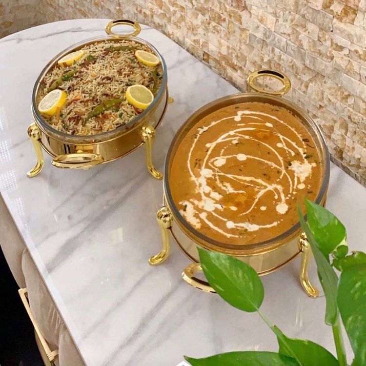 رز برياني ساده + تكا مسالا دجاج ☺️