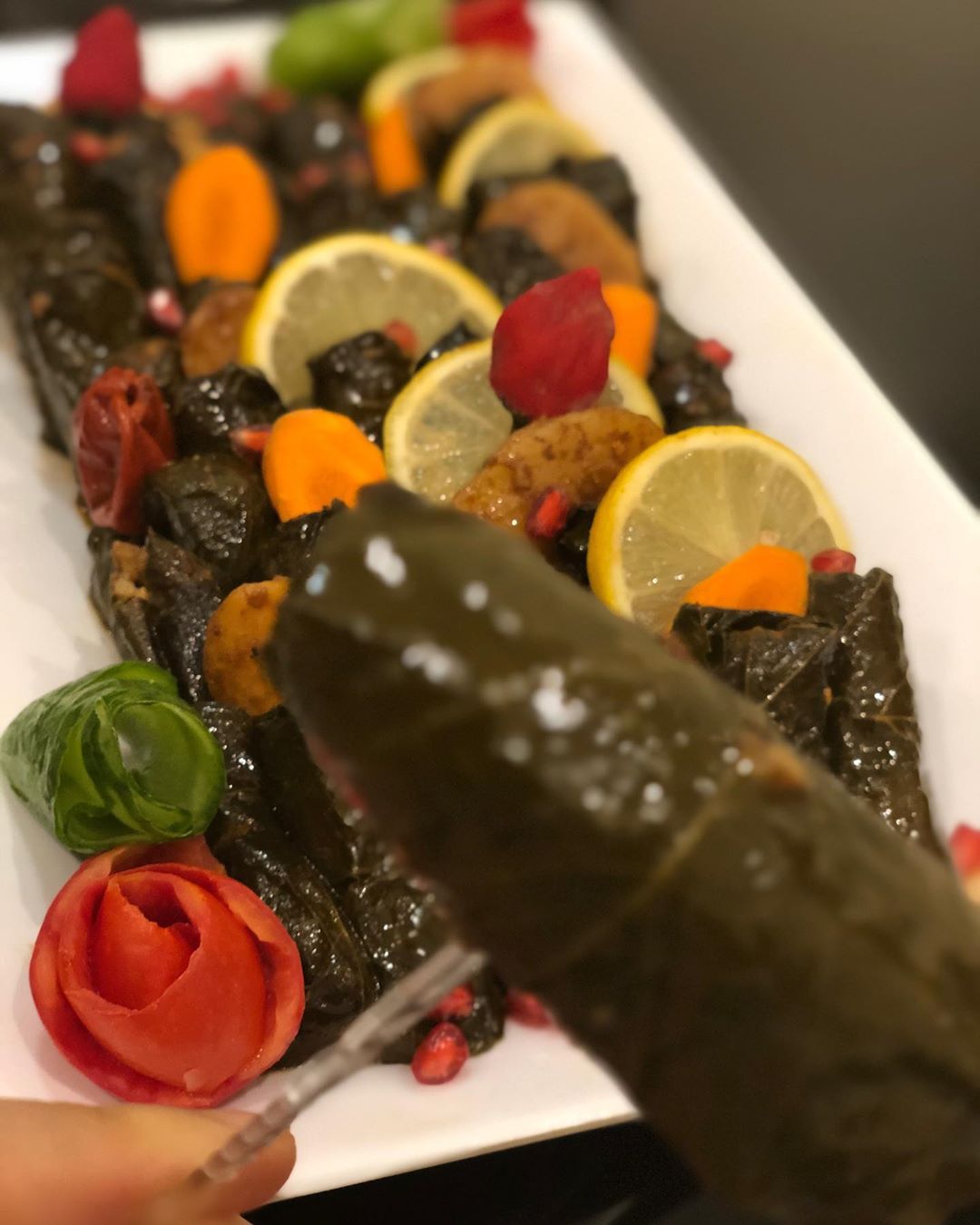 ورق عنب اليوم #ورق_عنب #ورد #ورق_عنب_ناطع #ورق_عنب_حامض #محاشي#ملفوف #محشي_كرنب