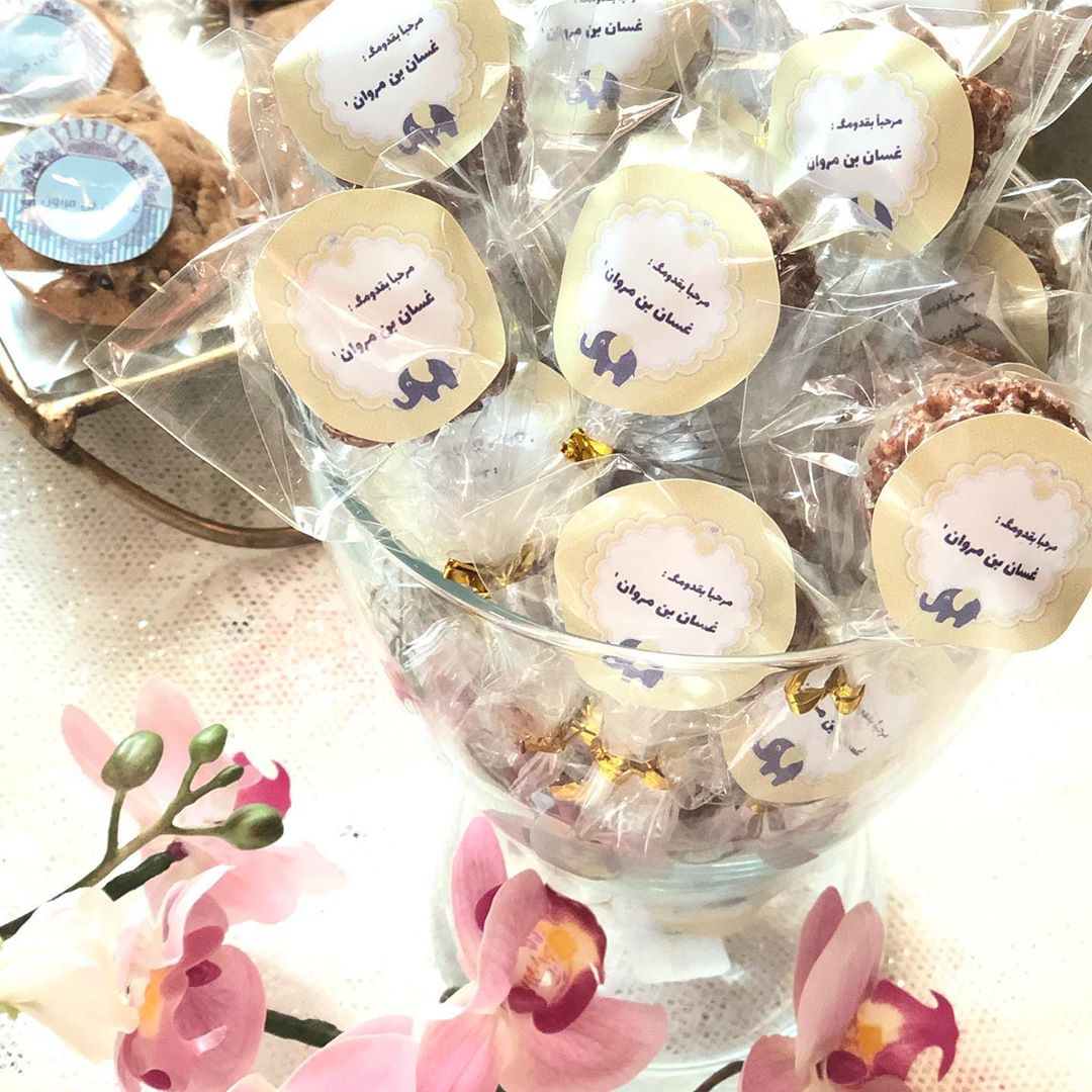 بيبي غسان ✨
#توزيعات_مواليد #رايس_كرسبي هشاشه وقرمشه و لذاذه ✨
#عرض_اليوم_الوطني ٢٠٪ خصم على التوزيعات