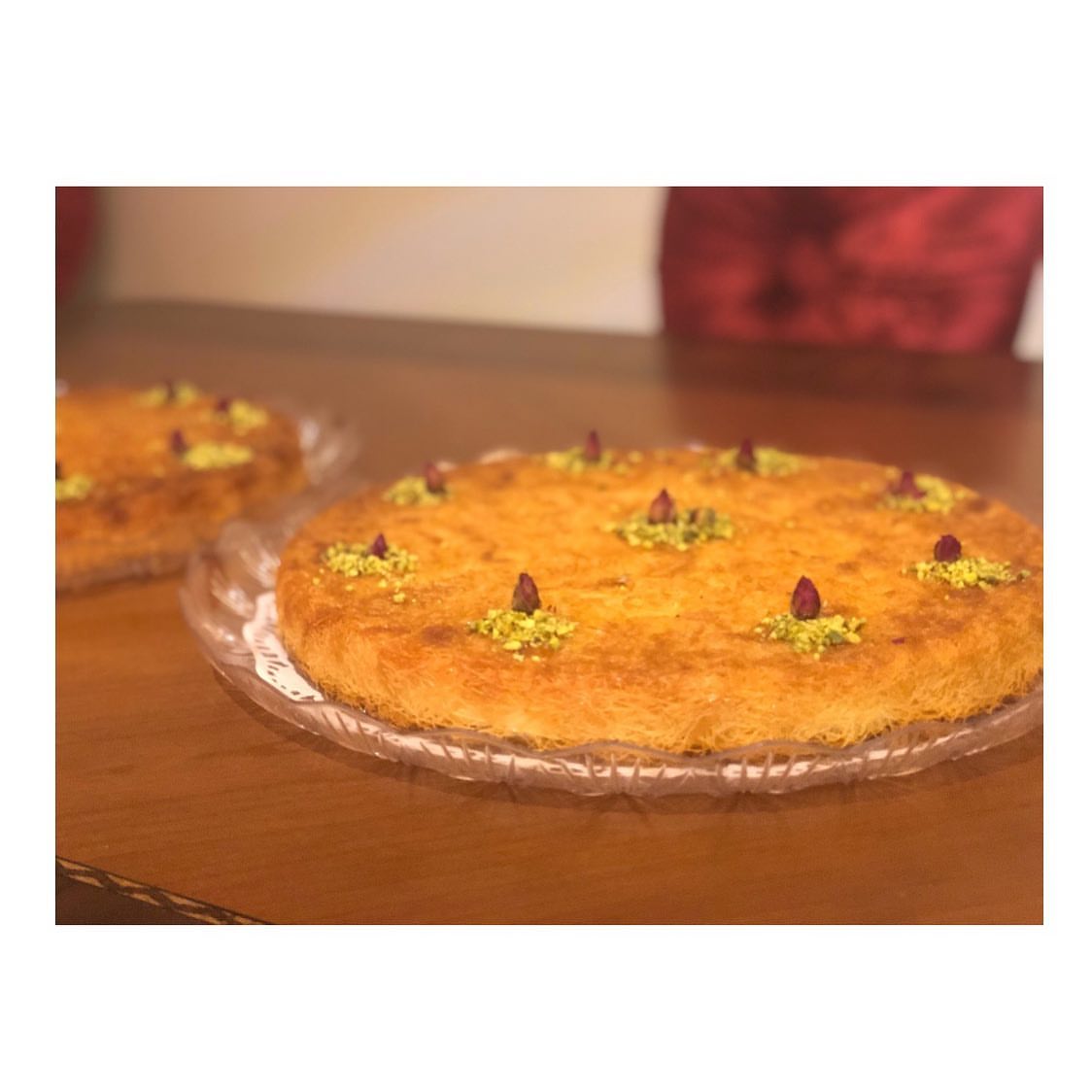 Today’s order
كنافة بحشوة القشطة اللذيذة والمكسرات ونكهة ماء الزهر
Price: 150sr with delivery