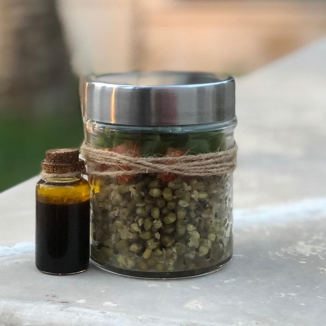 سلطة الماش ✨