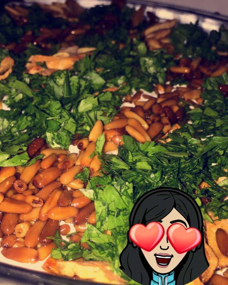 طلبية اليوم فتة الباذنجان والبطاطس ، بالعافية