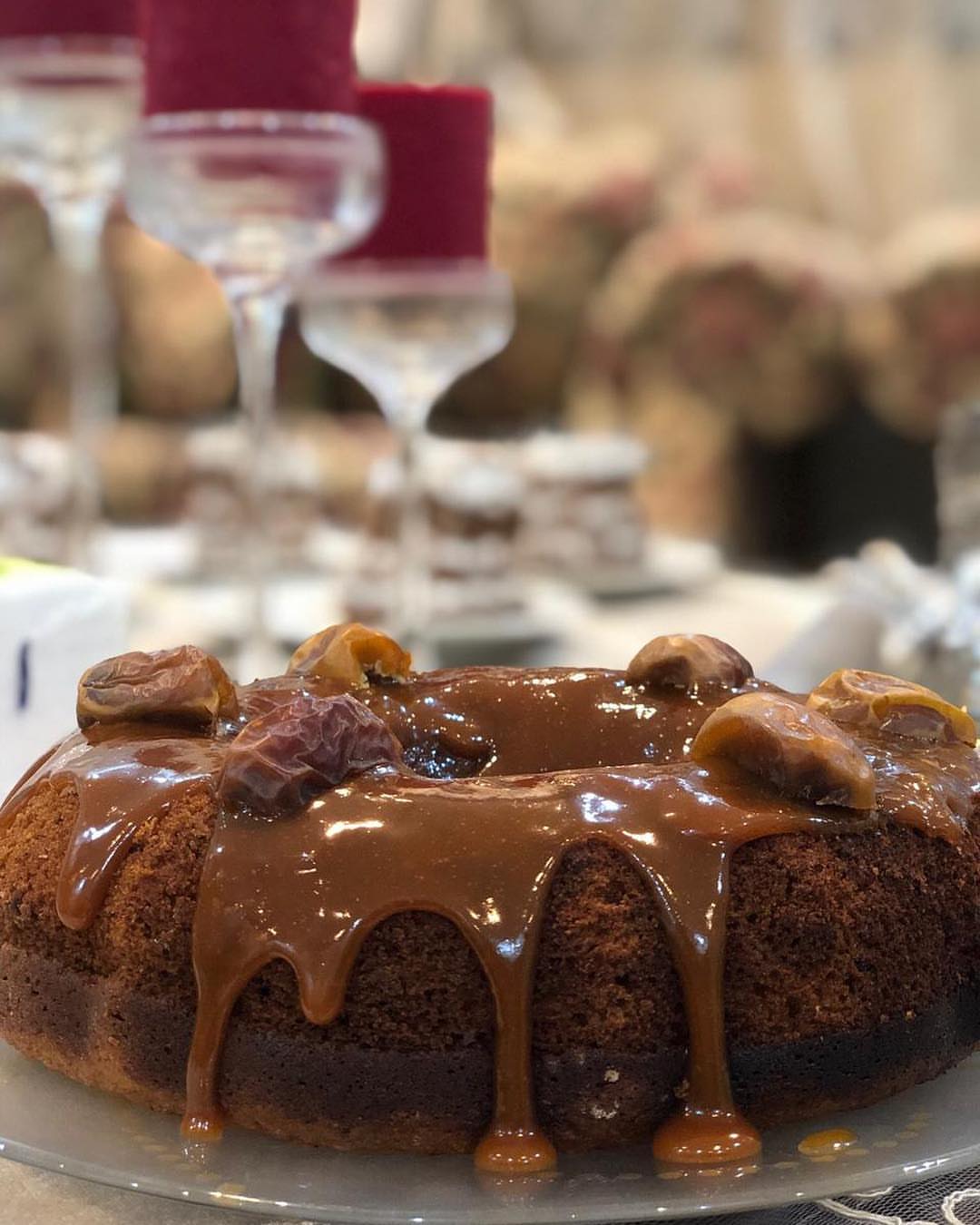 كيكة التمر بصوص التوفي❤️
اطلبوها الان