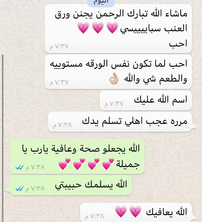 رأيي زبونتي بورق العنب