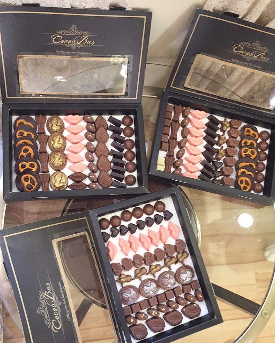 Chocolate = joy