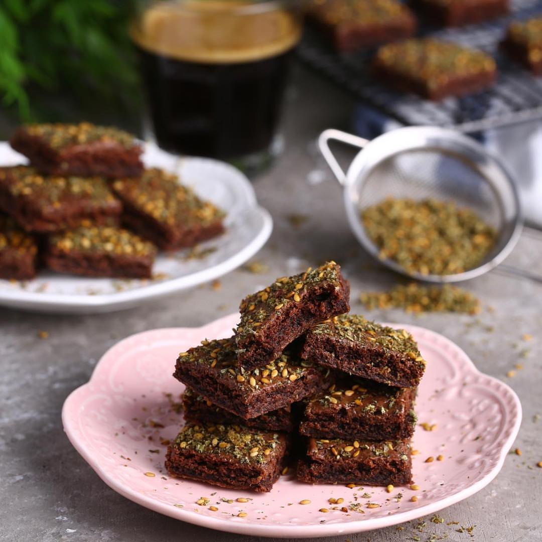 للبراونيز لذة مختلفه
مين ما جرب نكهة الزعتر اللذيذة؟