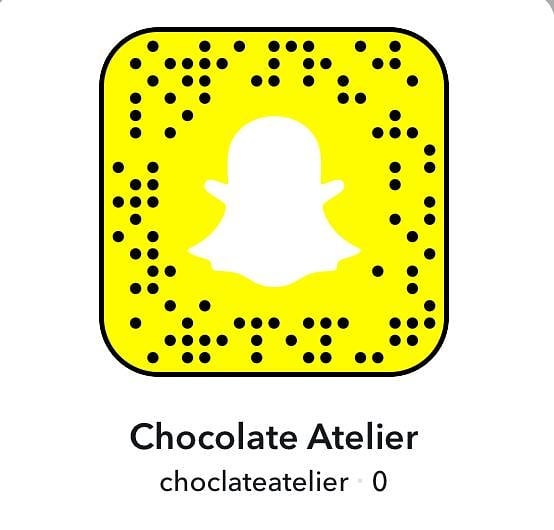Follow us on snapchat
chocolateatelier