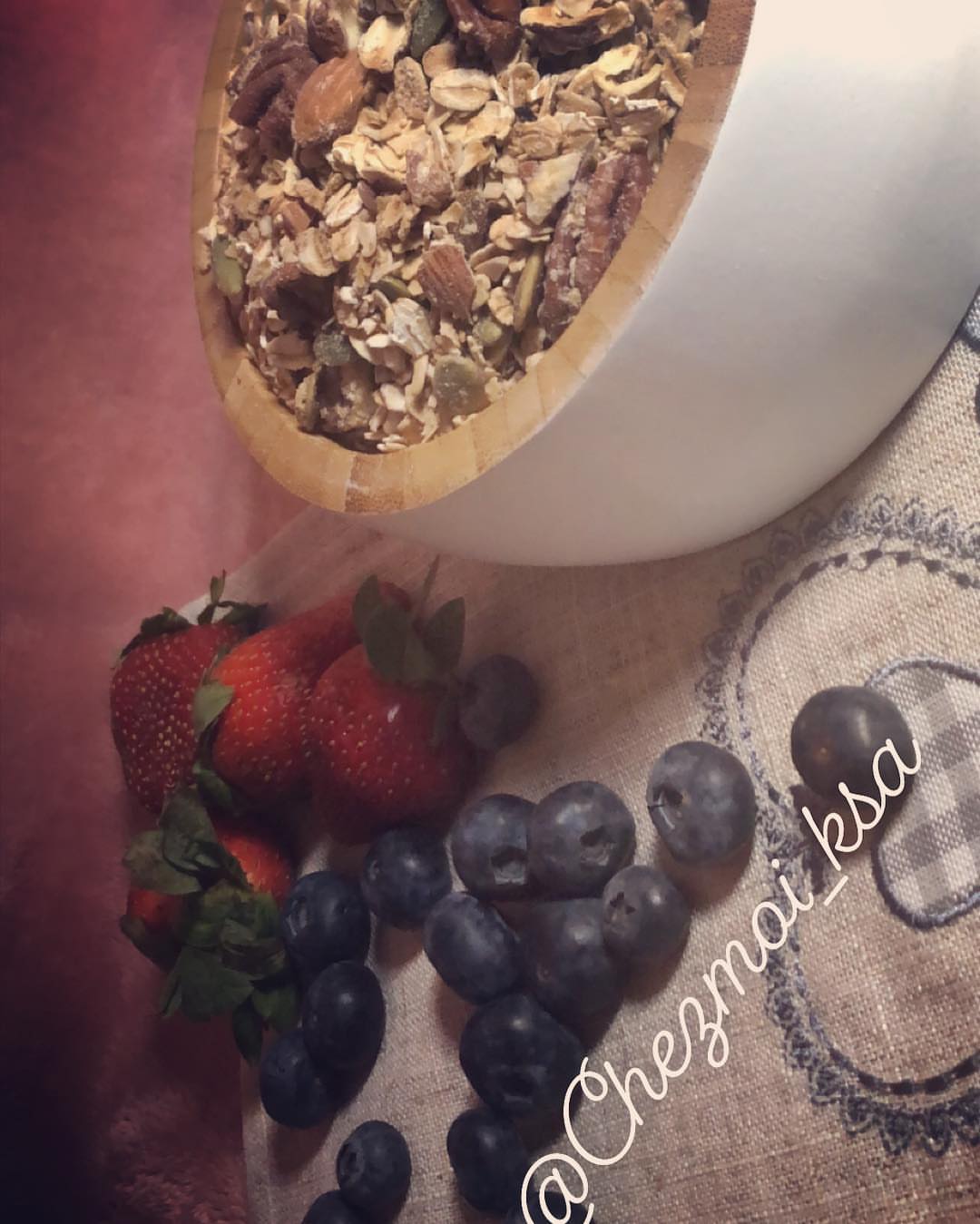 #granola#healthy#jeddah#makkah#breakfast#petitdejunee#sain#قرانولا#صحه#هلثي#جده#مكه#فطور#صباح#سناك