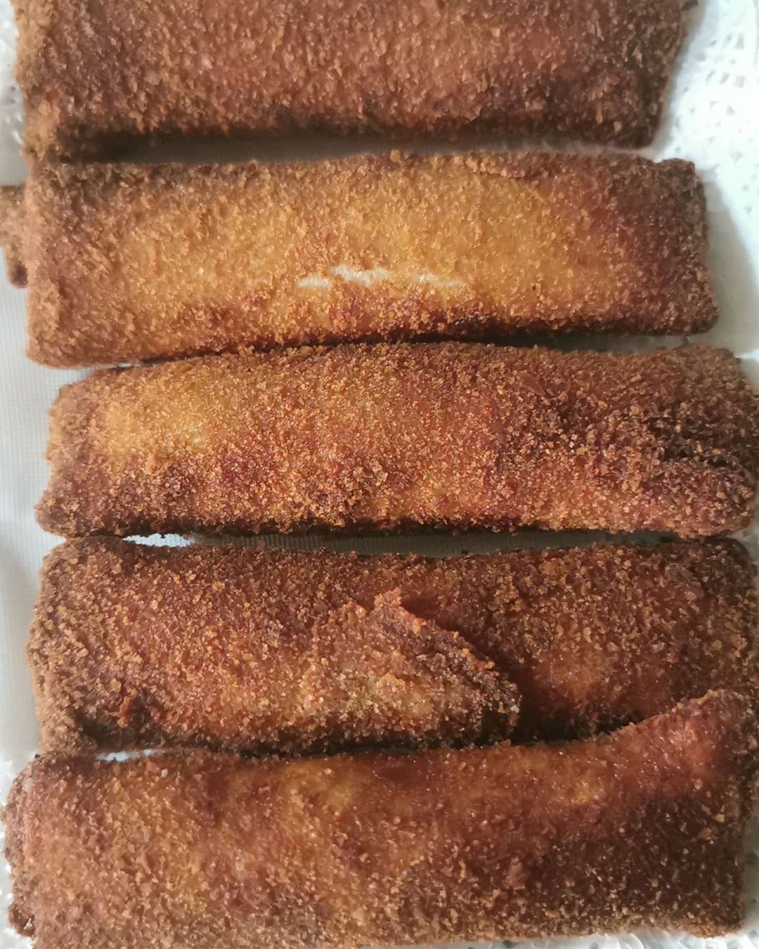 اصابع التوست بالدجاج