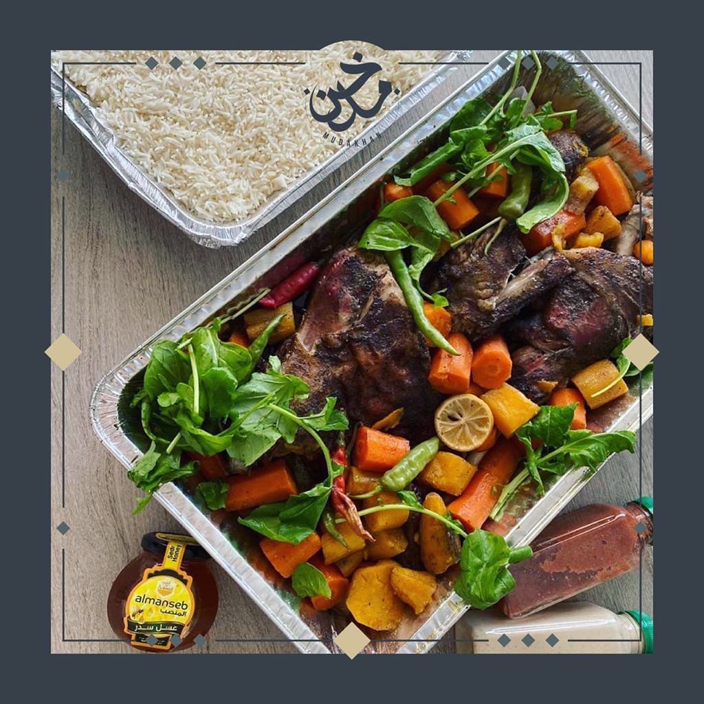 استمتع ب#مدخن بكل تفاصيله من جودة الخروف الحري، بطراوة الطهي، بلذة الصوصات بأمان تام في البيت. سواء #فطور #رمضان، أو على ال#سحور. اطلب الان ربع مدخن