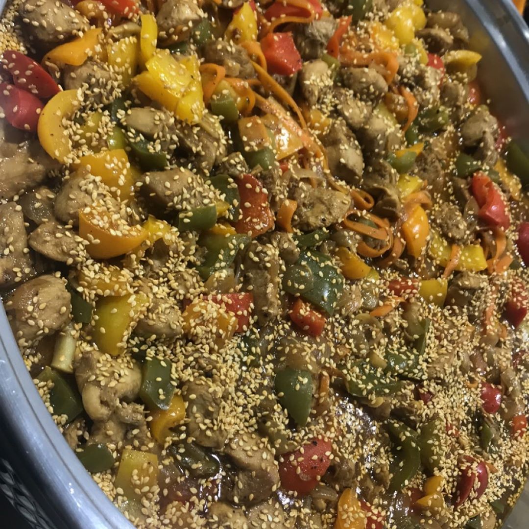 #دجاج_صيني_مع_الخضار