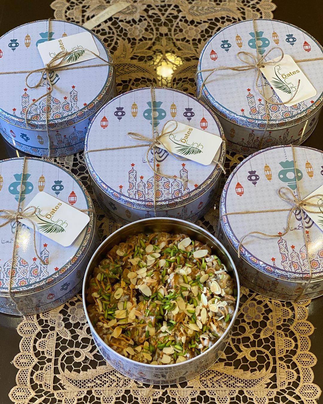 رمضان يجمعنا ❤️ #رمضان #رمضان_يجمعنا #تمر_محشي #الرياض #مناسبات #علب_تمر #هدايا_رمضان