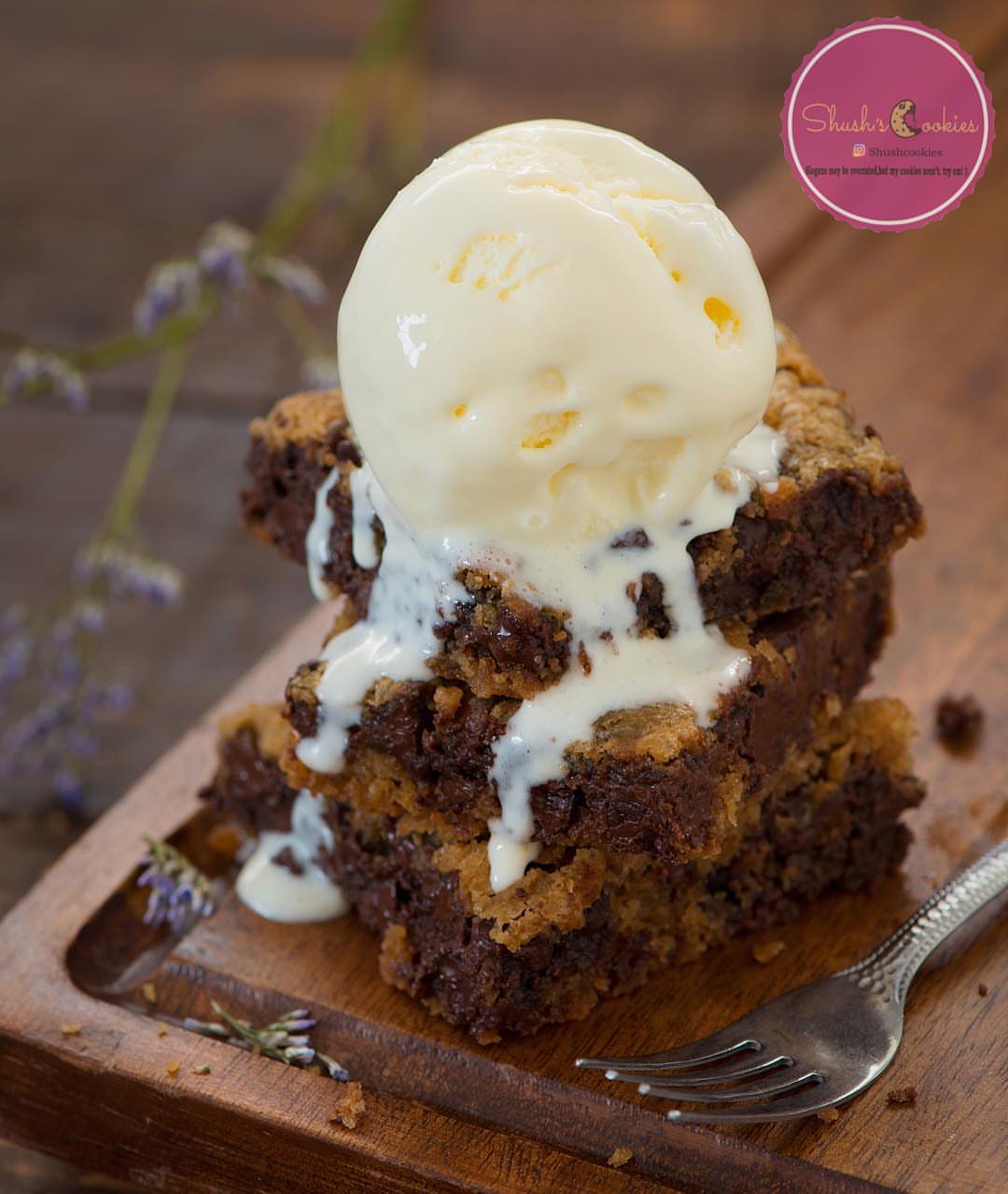 Chunky Cookie Sundae .
.
.
#Shushcookies #Cookies #thebest #Cookiesundae #instafood #Jeddah #events #Jeddahevents #جدة #كوكيز