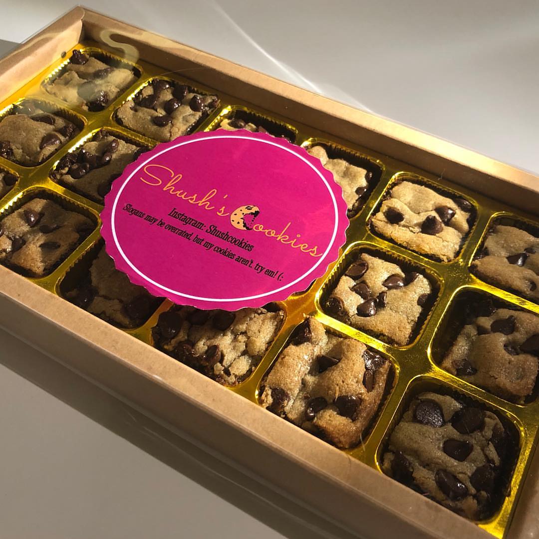 Cookie bites are(not)for sharing✨ DM for orders #Shushcookies #cookies #tasty #Jeddah #ksa #Instagram #Instafood #nofilter #جدة #كوكيز #كوكيز_جدة #رمضان