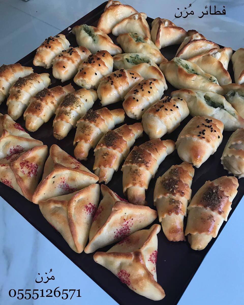 فطائر مُزن 50 حبه ب 125 ريال
دجاج
سبانخ
جبن ابيض
جبن بخلطتنا المميزه
زعتر