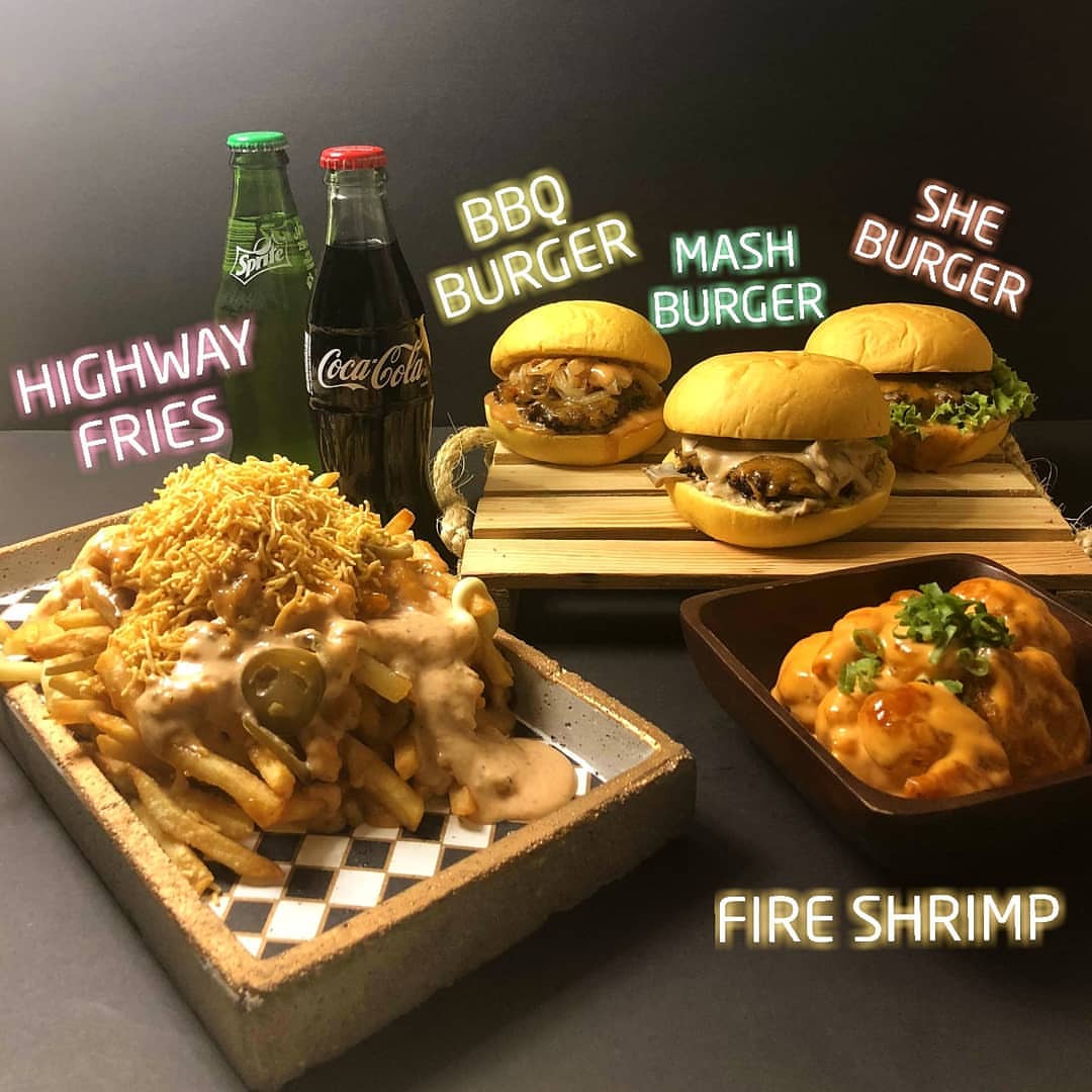 Treat yourself to the best burger in town, right here at @she.station ☄ .