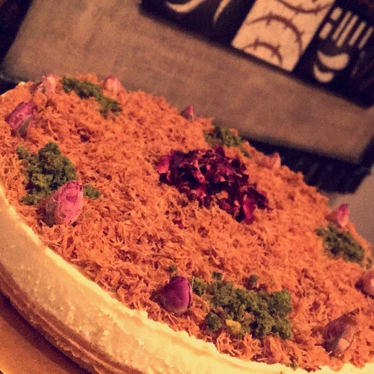 تشيزكيك بقلاوة