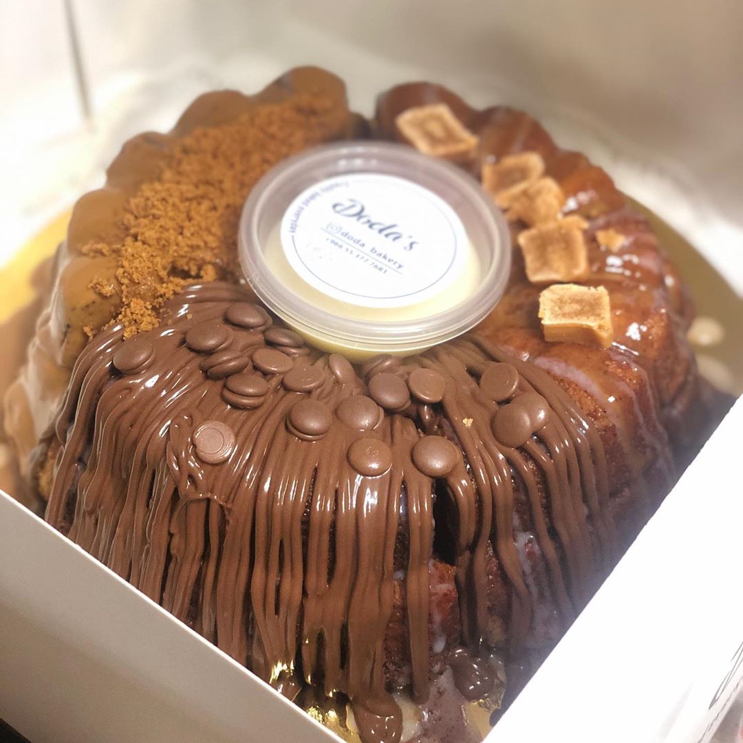 Monkey bread حجم وسط ٤٥ كوره ثلاثه نكهات وحشوات ٩٠ ريال للطلب ٠٥٥٣٧٧٧٦٨١ #توصيل #طلبات #حلى #رمضان #نوتيلا #توفي #لوتس #سينابون #مونكي_بريد #خلية_نحل #قرفة #حلويات #nutella #lotus #toffee #caramel #nestle @nutellamiddleeast @fcte_sa @nestledessertsarabia