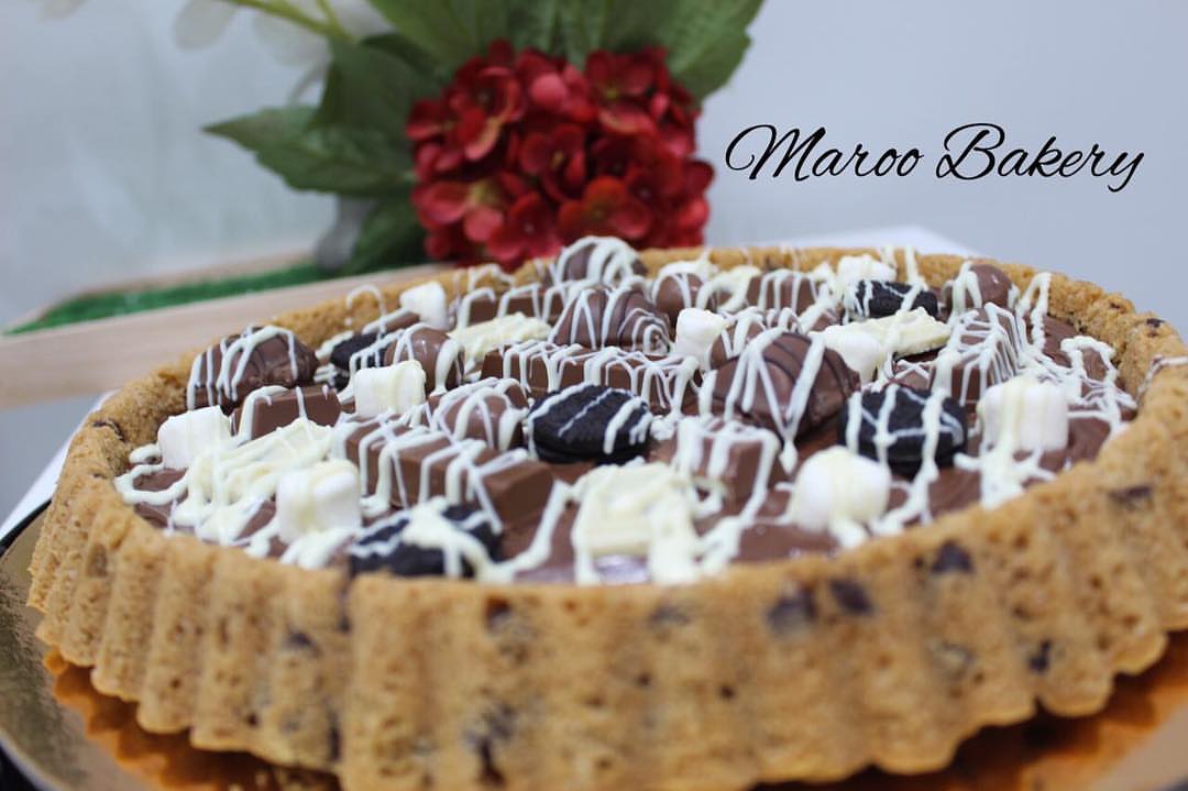 تارت كوكيز غني بالشوكولاتهTart cookies rich of chocolate #cookies #chocolate #partytime #coffeeshop #كوكيز_مواليد_زواجات_حفلات_تخرج_ولجميع_المناسبات #الدمام_الخبر_الظهران_الجبيل_الاحساء_بقيق_الفيصليه_الدمام_الخبر #احتفالات