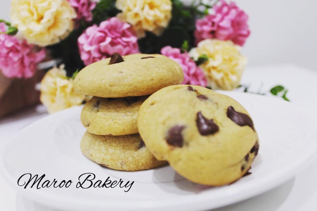 classic cookies كوكويز كلاسيك بقطع الشوكولاته #cookies #baking #coffeeshop #كوفي_شوب #كوكيز_مواليد_زواجات_حفلات_تخرج_ولجميع_المناسبات #شوكلاته #الدمام_الخبر_الظهران_الجبيل_الاحساء_بقيق_الفيصليه_الدمام_الخبر
