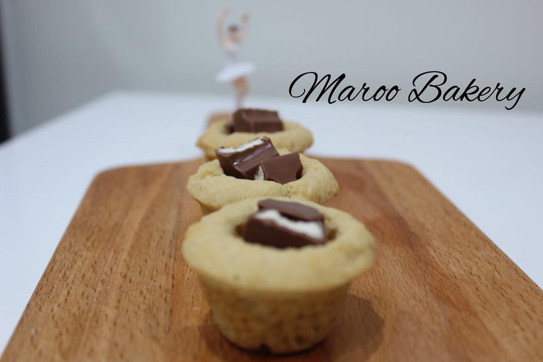 Kinder cup cookies كندر كب كوكيز#coffeeshop #cookies #cooking #bakery #baking #dammam #khobarevents #كوكيز #مناسباتكم #شوكلاته #كوفي #الدمام #الخبر