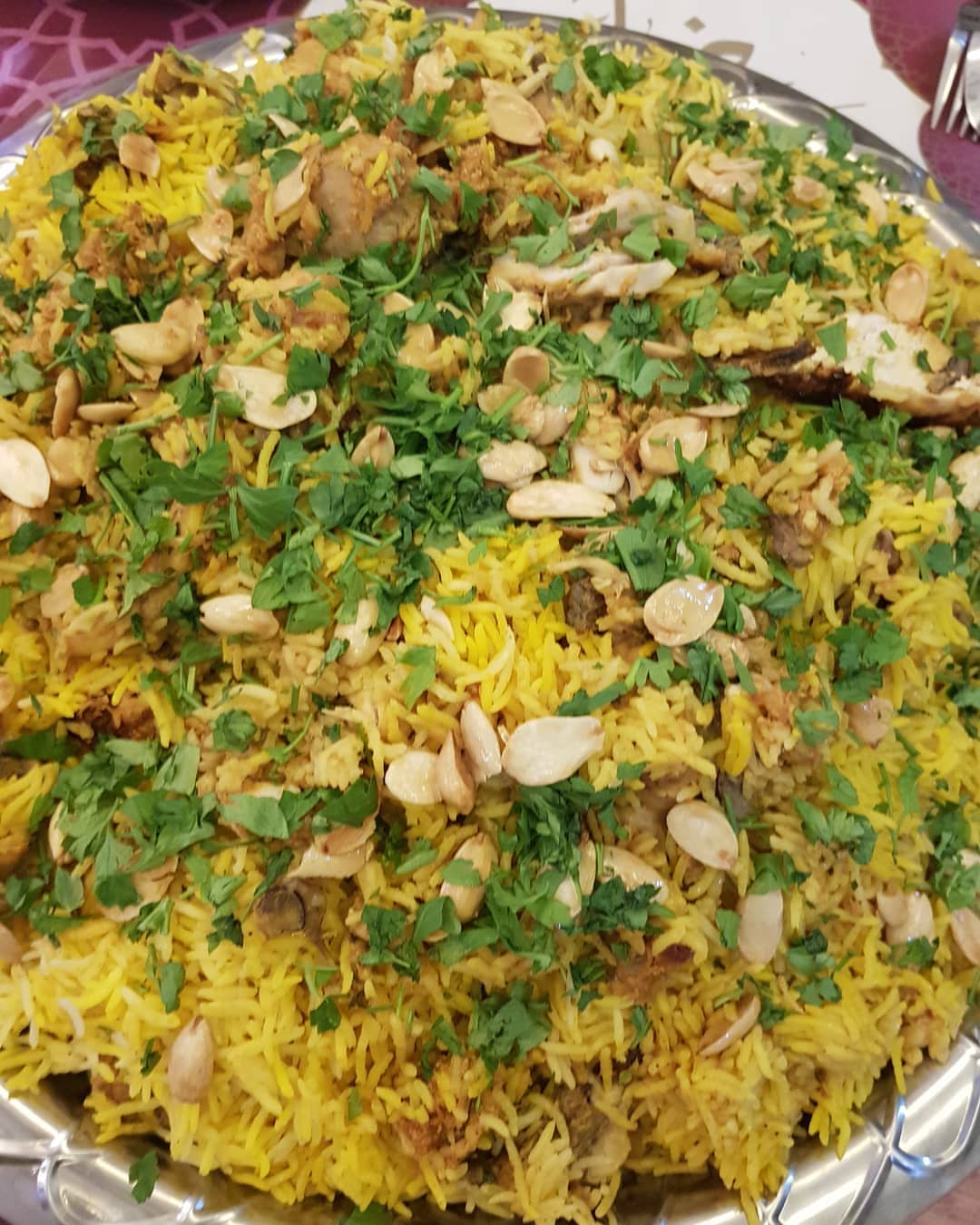 رز برياني بالدجاج