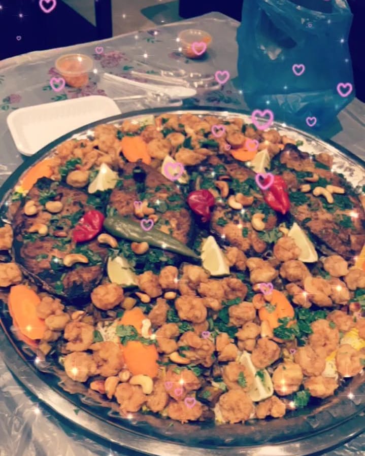 رز مشخول مع سمك الكنعد وبروستد روبيان و الكشنة ( الحشو) والمكسرات
نرضي جميع الاذواق الطلب قبل يوم على الأقل على الخاص او الوات ساب 0594649782 #مطبخ_الأمير #مطبق #مطبق_سمك_كنعد
#الكويت #ضحك #نكت #فولو #فولومي #لايك #لايكمي #تبادل#مفضلة_الجمعة #عرب #عدستي #صور #هشتاق #صوري #تصويري #ضحك #نكته #فولو #فولومي #تبادل_الاعلاني #تبادل #عرب #عدستي #فوتو #صورة #تصميم #تصميمي #صور #هشتاق #صوري #تصويري #فولومي #عرب #فوتو #صورة #تصميم #غداء #عشاء #الاحساء #الرياض #الجمعة #مطاعم
