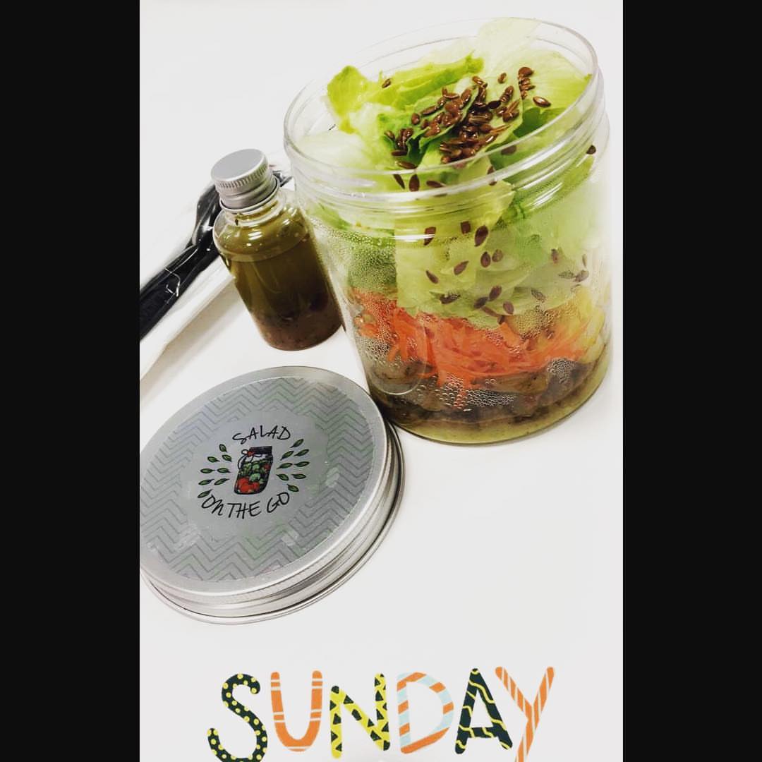 Sunday California #saladonthego #salads #healthyfood #healthylifestyle #healthy #lunch #سلطات #صحي #الرياض #riyadh#lifestyle #lunchtime #غداء