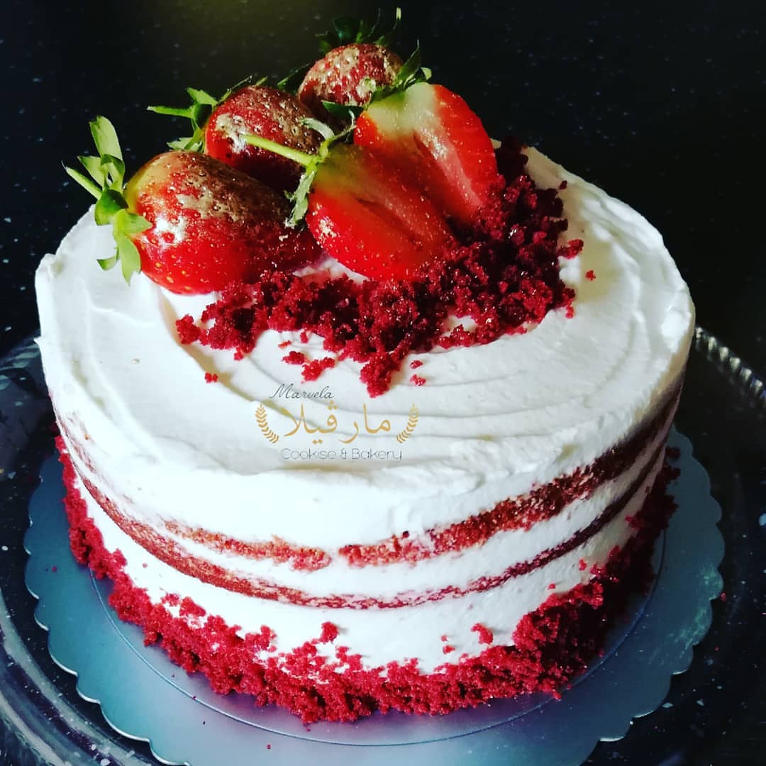 #redvelvet #cake #كيك #ردفلفت