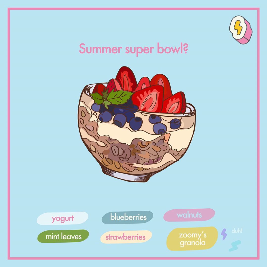 Summer ready Quick and easy! Try these super simple recipes ⚡️
.
.
.
.
#granola #healthyfood #oatmeal #benefits #snack #food #health #jeddah #ramadan #loudthings