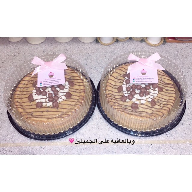 ما شاء الله طلبات كيكة الكوكيز ما وقفت مع العرض اليوم كان آخر يوم للعرض، شكراً لثقتكم فينا وانتظروا عروضنا كل فترة
