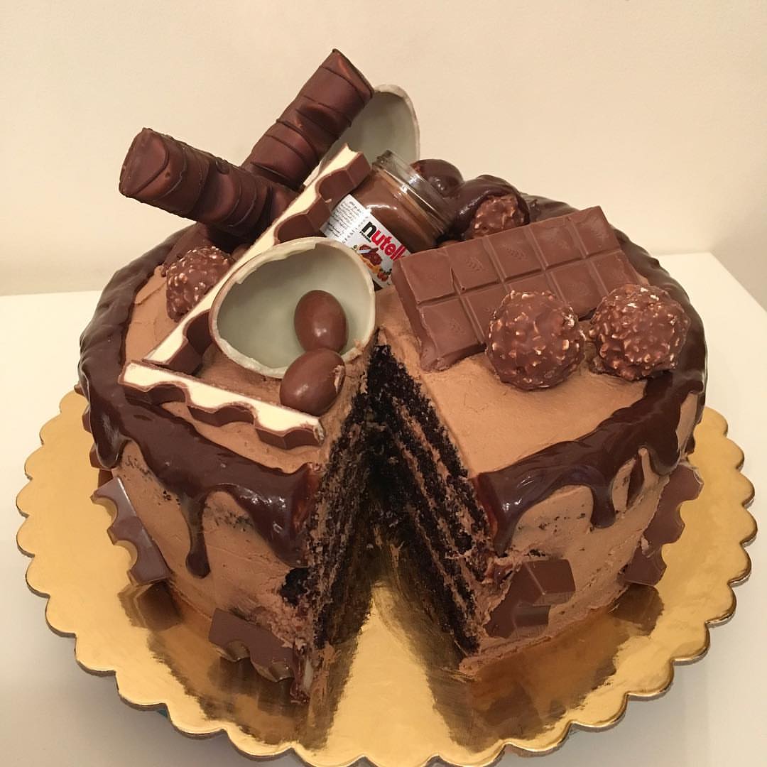 كيكة الشوكلاته بالنوتيلا|chocolate nutella cake
