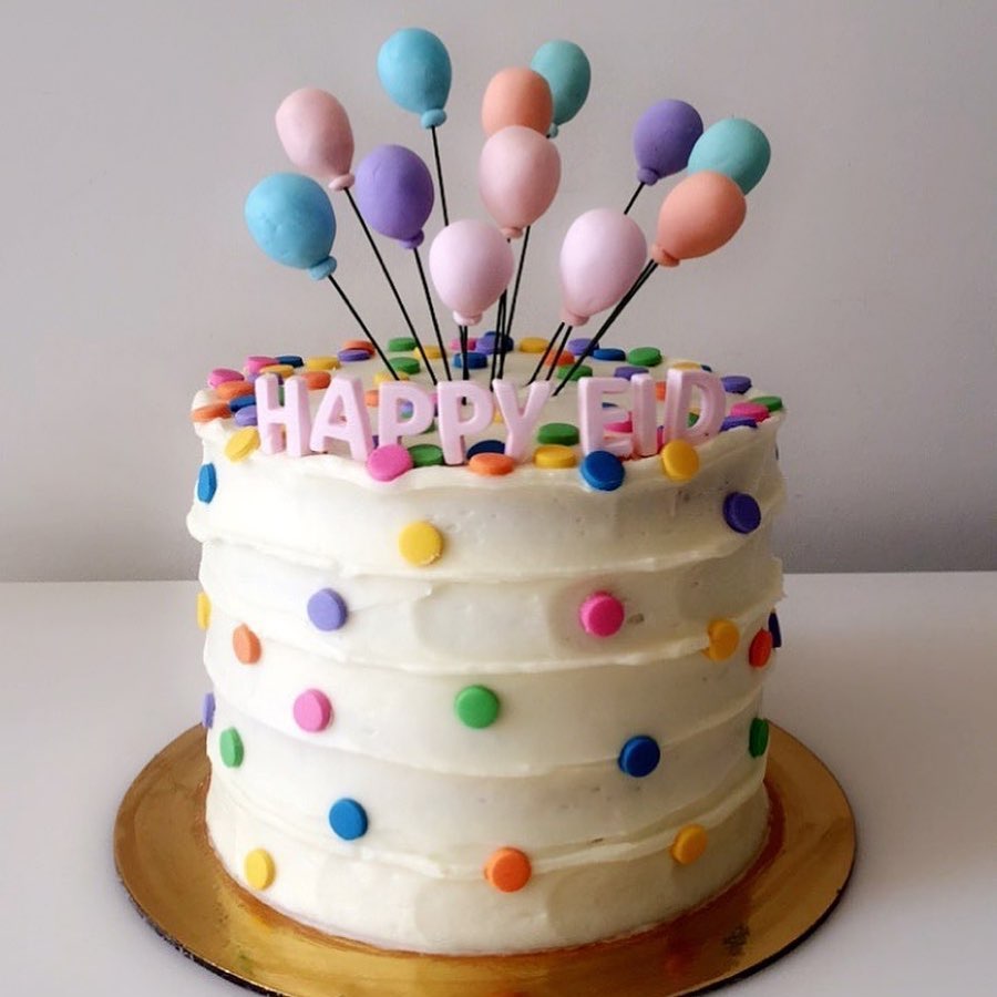 #عيدالفطر #كل_عام_وانتم_بخير #عيد_الفطر_2020 #happy_eid_cake #happy_eid