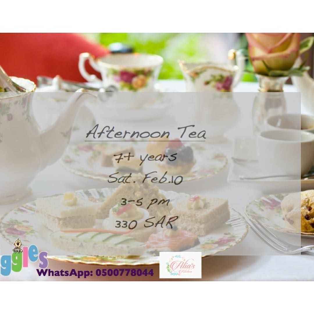 فتحنا التسجيل لكلاس afternoon tea المقاعد محدودة في مدينة الرياض
@gigglesclub