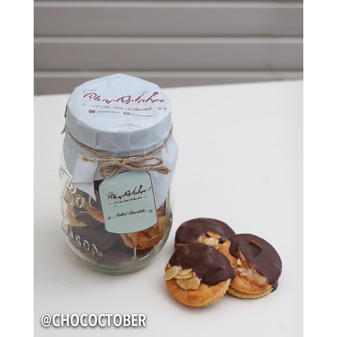 The dilecious Salted Chocolate available today @uniquegift2010