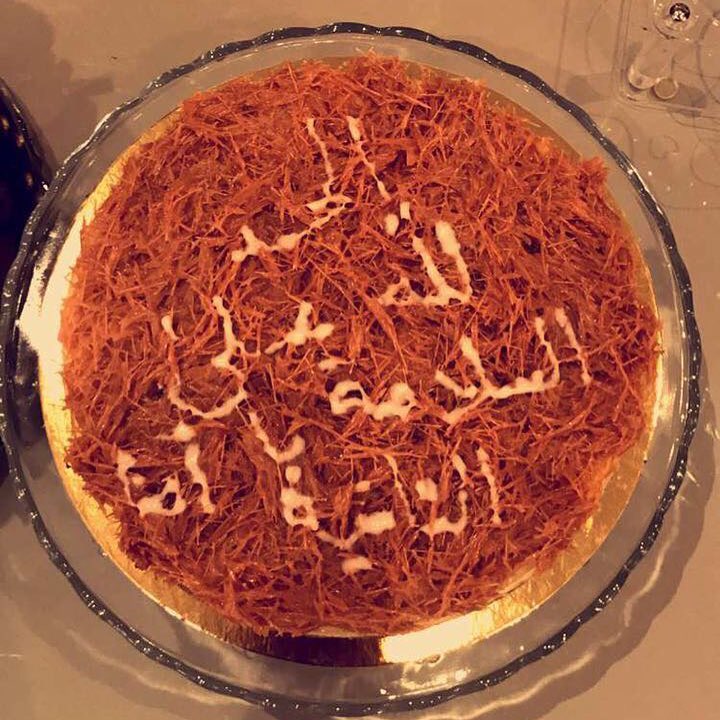 تشيز كيك بالشعيرية