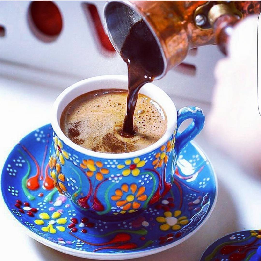 مذاق القهوة التركية بالخلطة الخاصة توصيل جدة مكة للتواصل : 0569498824