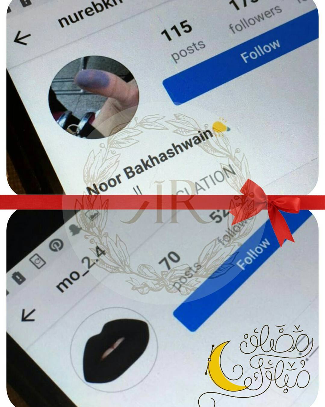 مبروووك للفائزتين وبالعافية عليهم!
@nurebkh
@mo_2.4
تم التواصل معهم واليوم إن شاء الله سيتم السحب على فائزين اثنين في مسابقة #آر_تشيزكيك الرمضانية في تمام الساعة 12:00 كونوا قريبين✨
موفقين فالكم الفوز