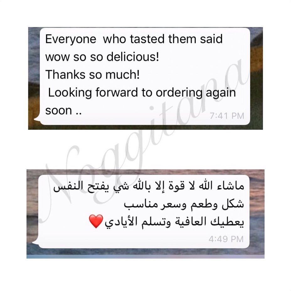 لله الحمد من قبل ومن بعد
آراؤكم سعادة
#حلا#حلويات#رايكم#كوكيز#قهوة#توزيعات#عروض#روعه#جدة#مكة#السعودية#لذيذ#مساء_الخير#مناسبات#تصويري#فوتو#عدستي#صور#تصميم#الناس_الرايئة#غرد_بصورة#صباح_الخير#الأنامل_الجميلة